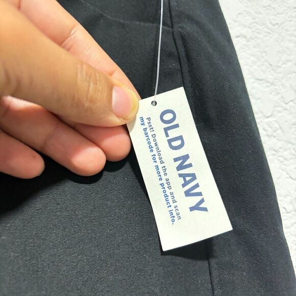 Old Navy Womens Large Wide Leg Pant High Rise Stretch Comforty‎ Black - Picture 14 of 16